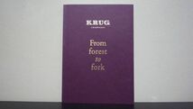 KRUG CHAMPAGNE From forest to fork クリュッグ_画像1