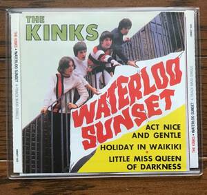 920 / The KINKS / WALTERLOO SUNSET/ The * gold ks/ MAXI SINGLE.CD./ beautiful goods * rare article 