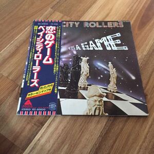 LP-003 ベイ・シティ・ローラーズ 恋のゲーム 国内盤 帯付き Bay City Rollers It's a Game power pop ギターポップ　ネオアコ