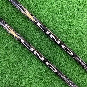 LINQ リンク EX FW-55S #3,#5長さ 2本セット テーラーメイドスリーブ付き ベルベット360