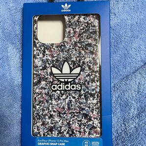 《期間限定価格》 adidas iPhone 12 Pro Max ケース 花柄 グラフィック ③