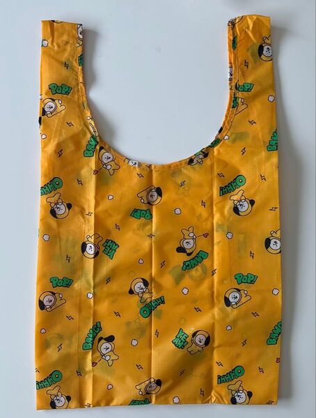 BTS 防弾少年団 バンタン JIMIN ジミン BT21 CHIMMY チミー エコバッグ 折りたたみカバン 手さげ 公式グッズ