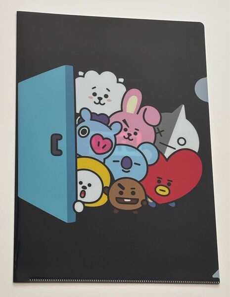 BTS 防弾少年団 BT21 A4クリアファイル RJ MANG CHIMMY COOKY TATA SHOOKY KOYA