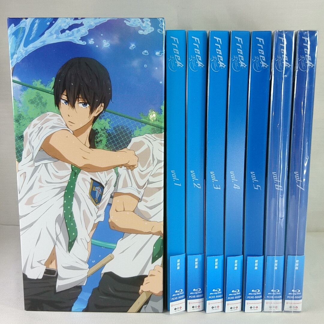 人気を誇る 初回限定版 Free 2期 Eternal Summer Blu Ray全7巻 アニメ