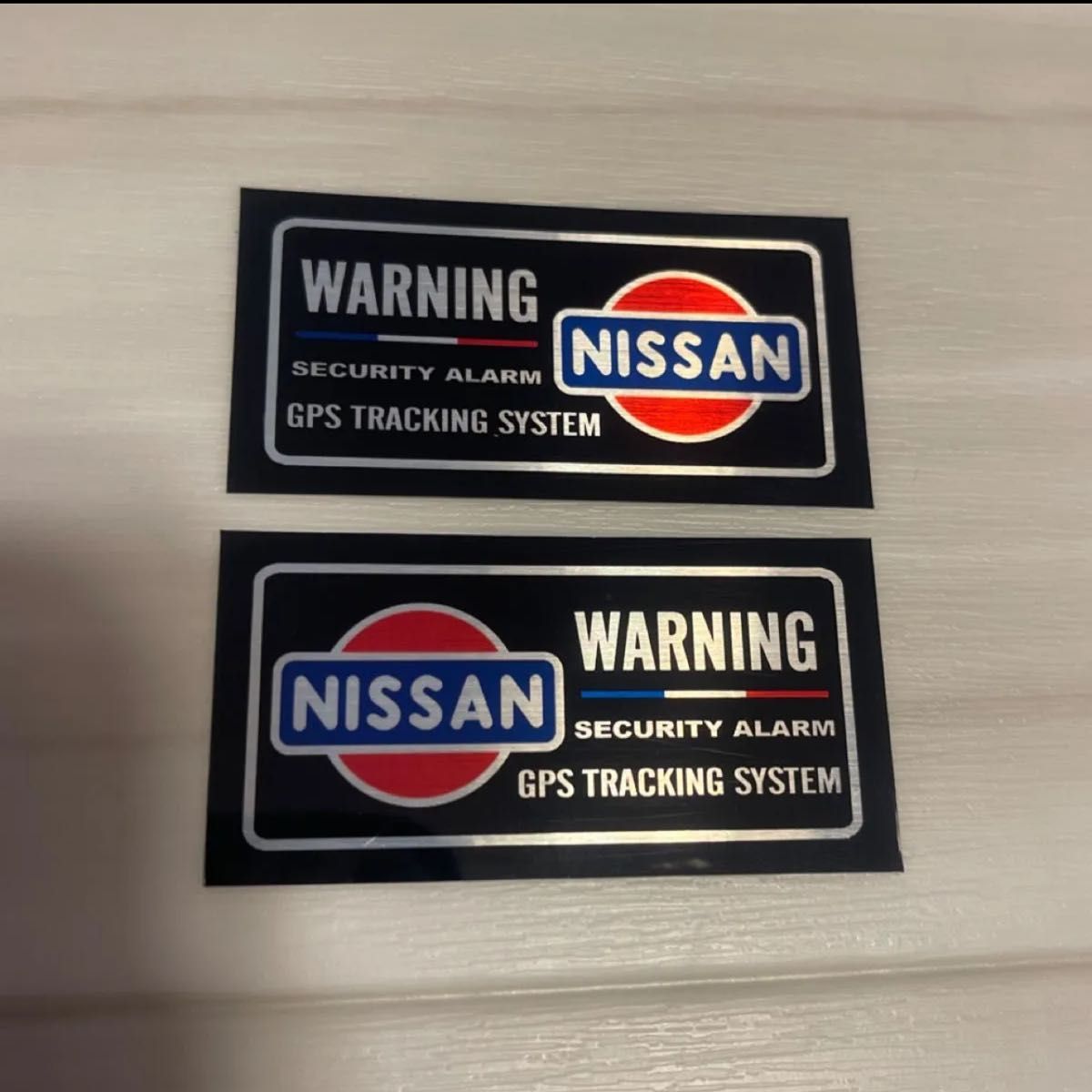 日産　セキュリティステッカー