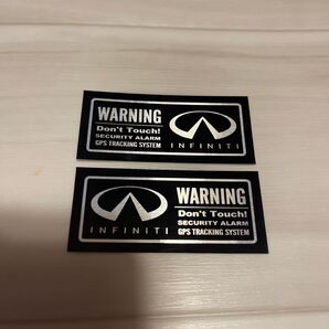 インフィニティ セキュリティステッカー