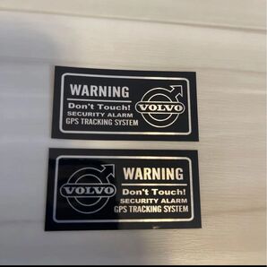 ボルボ セキュリティステッカー