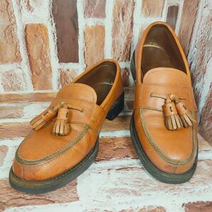 REGAL 2017 (25.5)タッセル ローファー シボ革 ブラウン リーガル