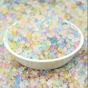 6mm ピーナッツビーズ約700以上