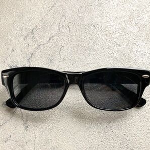 ウェリントン型 サングラス ブラック/スモーク 新品 UVカット ウェリントンサングラス ウェリントンタイプ