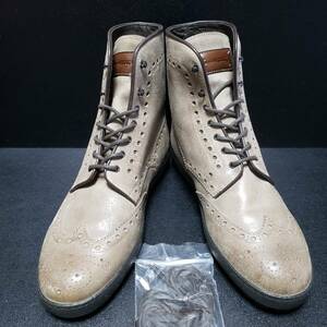 サントーニ（Santoni Club） イタリア製レザーブーツ UK7