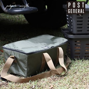 POSTGENERAL cooler bag four heavy duty - basket long cooler bag olive folding type eko-bag keep cool bag 