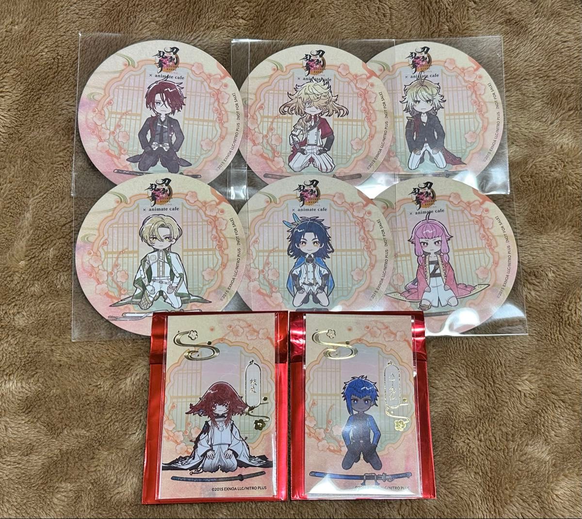 後家兼光 硬化ケース 刀剣乱舞 アニメイトカフェ アニカフェ