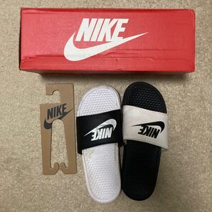 希少 NIKE BENASSI MISMATCH ナイキ 限定 レア ベナッシ ミスマッチ サンダル シャワーサンダル 26