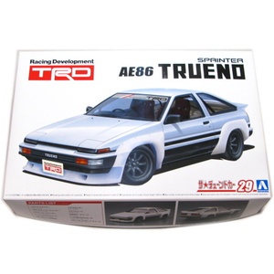 TRD AE86 トレノ N2仕様 85 トヨタ ザ☆チェーンドカー 1/24スケール (29) アオシマ　即♪≫★