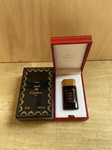 【20111013⑧JK】Cartier マスト ドゥ カルティエ / カルティエ 7.5ml ケース付き 香水