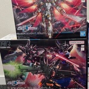 HG 1/144 ブラックナイトスコードカルラ ブラックナイトスコードルドラ リデラード機&ダニエル機&リュー機 セット