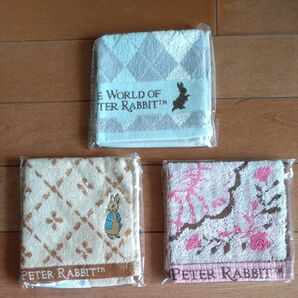 三菱UFJ信託銀行 ピーターラビット オリジナルタオルハンカチ