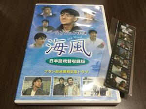 ◇キズ汚多め 動作OK セル版◇海風 日本語吹替吹替版 フィルムしおり付 DVD ペ・ヨンジュン プサン放送開局記念ドラマ 特別吹替 即決