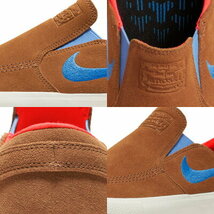 ☆NIKE SB ZOOM STEFAN JANOSKI SLIP RM 薄茶/薄青/蛍光赤 26.5cm ナイキ エスビイ ズーム ジャノスキー スリップ RM AT8899-201_画像6