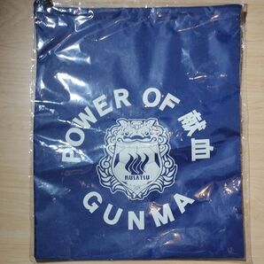 ザスパクサツ群馬 POWER OF 献血 GUNMA ナップザック 未使用