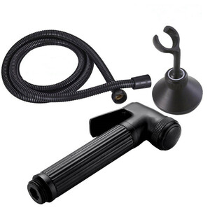  bidet spray gun copper multicolor bathroom hand-held bidet spray gun set toilet washing sanitation accessory shattaf [ color :black] * free shipping 