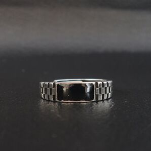 シルバー オイルドロップ メキシカン 黒 指輪 リング メンズ リング 指輪 シルバー系 アクセサリー