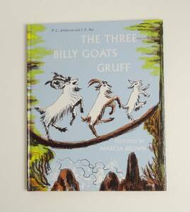 【英語】未開封CD付き★三びきのやぎのがらがらどん★マーシャ・ブラウン★Three Billy Goats Gruff★Marcia Brown★洋書絵本［16］