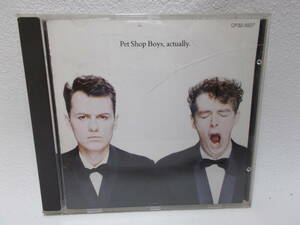 Pet Shop Boys/actually 国内盤　中古良品　y-5