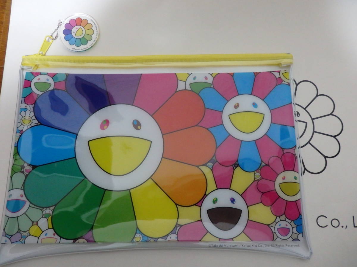 即決♪新品♪村上隆 フラワー カイカイキキ お花 ポシェット ポーチ ...
