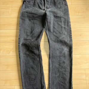 リーバイス 501 0660 後染め ブラックデニム USA製 38 34