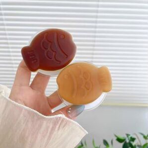 スマホグリップ たい焼き Magsafe対応 ライトブラウン SST0014