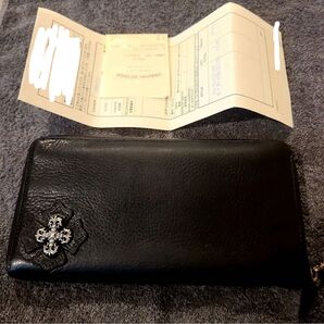 正規品!購入証明付き!CHROME HEARTS クロムハーツ フィリグリープラス ウォレット 財布