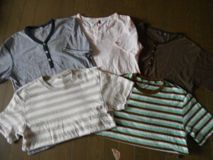 ★男性用Ｔシャツ5枚セット★M 送料710円　used　gap/ユニクロ