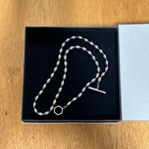 【SOAC/ソーク】Drop Chain Short Necklace シルバー ネックレス