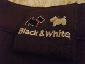 *BLACK&WHITE черный & белый [L] юбка-брюки юбка Brown *
