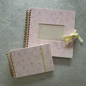  free shipping (^O^) unused * photo album *2 pcs. set 