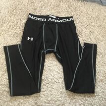 超お値打ち出品 大きめサイズ UNDER ARMOUR ゴールドギア Men'sコンプレッションタイツ XXLサイズ　新品タグ無し試着のみ_画像1