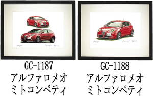 GC-1187 Alpha Romeo Mito *GC-1188 Alpha Romeo Mito limitation version .300 part autograph autograph have frame settled * author flat right .. hope number . please choose 