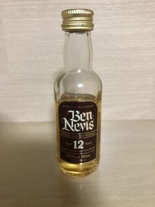 ◆BEN NEVIS ベン・ネヴィス 12年 ウイスキーミニボトル 50ml