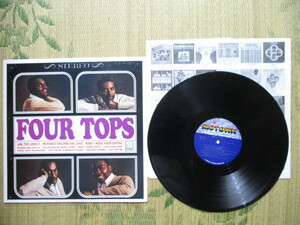 LP Four Tops「(S.T.)」再発 輸入盤 M5-122V1 盤両面にプレス時のかすり傷 ジャケットにシミと色落ちと天地背にシワ デビューLP