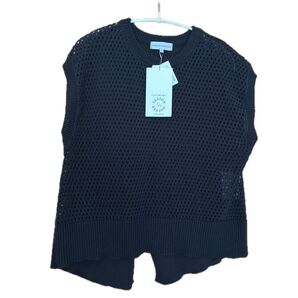 新品 SEASON REASON 透かし編み ベスト Mサイズ