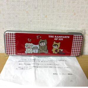 氷の城壁 缶ペンケース 応募者全員サービス 昭和レトロ 文具 小物入れ