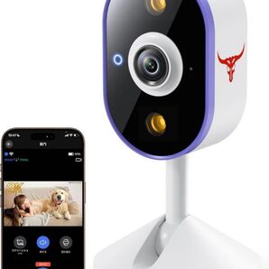 《新品》 防犯カメラ 屋外・室内対応 ペットカメラ 1080PフルHD Wi-Fi対応