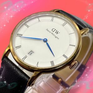 美品 稼働品 ダニエルウェリントン ダッパー メンズレディース腕時計 クオーツ