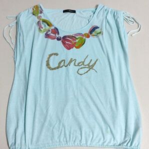 【LABORATORY WORK】 キャンディ柄カットソー