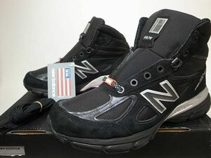 【送料無料 即決】NEW BALANCE x JIMMY JAZZ x MARVEL USA製 MO990BP4 27cm US9新品 マーベル映画BLACK PANTHERブラックパンサーM990v4 MID