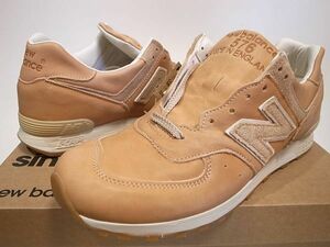 【Бесплатная доставка】 New Balance UK M576VT 28 см US10 New Horwen Horween Овощной кожа Кожа Кожа Вегетановое 30 -летие, сделанное в Британии