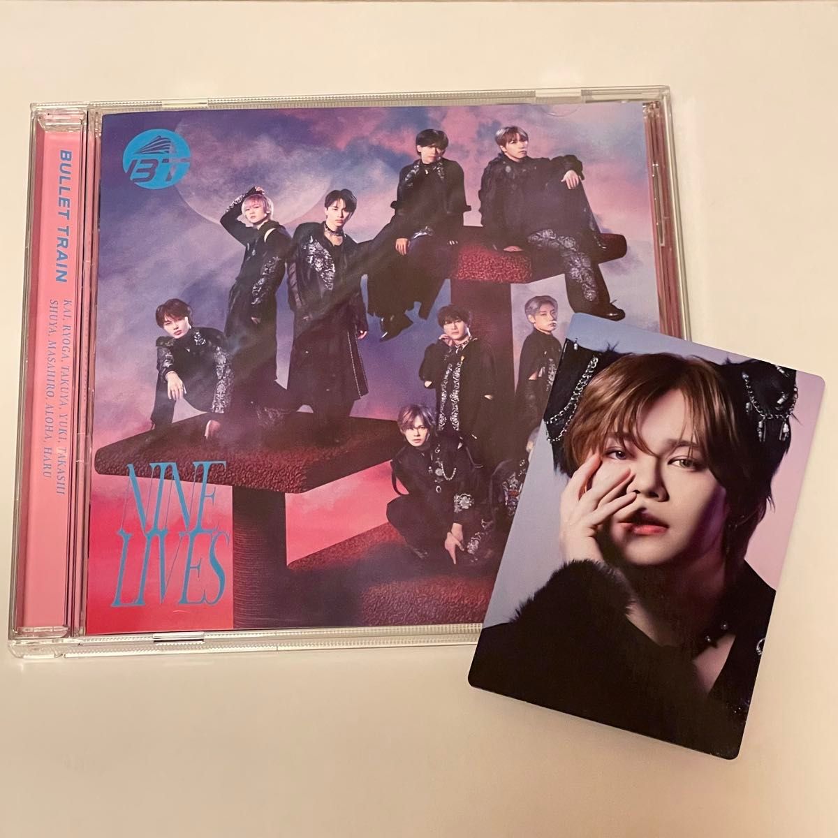 超特急 NINE LIVES【タクヤ盤】ソロ盤 CD Blu-ray付き トレカ4枚