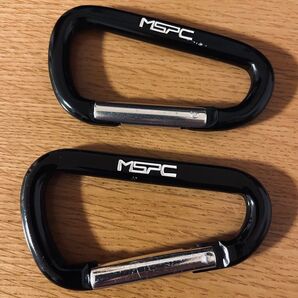 Master-piece マスターピース MSPC カラビナ キーホルダー ブラック 2個セット
